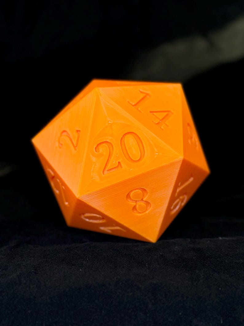 Huge D20 | Large 20-sided Dice | D&D Gift - Etsy