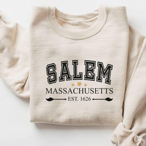Girls Trip Salem Sweatshirt, Halloween Shirt, Retro Halloween T Shirt, Halloween Witch Sweatshirt, Salem Massachusetts, Salem Witch