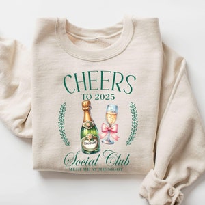 Cheers To The New Year Shirt,2025 Happy New Year Sweatshirt,Happy New Year Shirt, New Years Shirt,Happy New Year Shirt,New Year Gift