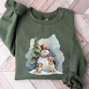 Christmas Snowman Sweatshirt, Christmas Sweatshirt, Snowman Shirt, Christmas Crewneck, Christmas Shirts for Women, Christmas Sweater