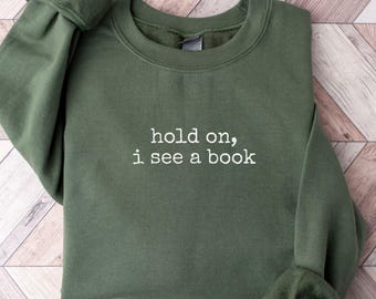 Zabawna bluza z motywem książki, bluza do czytania, prezent dla miłośnika książek, książkowy, bluza bibliotekarza, mól książkowy, prezent dla czytelnika, prezent dla miłośnika książek