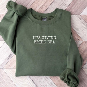 In My Engaged Era Shirt, Engaged Shirt, Bride Team Shirt, Engagement Gift, Custom Future Mrs. Sweatshirt, Fiancee Sweater, Mrs. Future