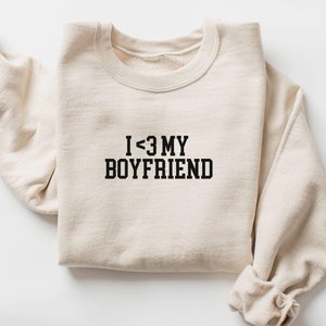 I Love My Boyfriend Shirt, I Heart My Boyfriend Shirts,Valentine&#39;s Day Shirt,Valentine Gift, Funny Girlfriend gift, Gift For Her Valentines