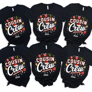 Cousin Crew Christmas Shirt, Matching Christmas Shirt, Family Christmas Shirt, Christmas Tee, Holiday Shirt, Christmas Dinner Shirt