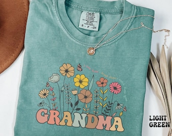 In My Grandma Era Shirt Comfort Colors®, New Grandma Gift, Nana sweatshirt, Pregnancy Announcement, Mimi Shirt, Abuela Gift Idea, Granny Tee