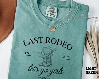 Custom Nashville Bachelorette Shirts, Last Rodeo Shirt, Personalized Girls Trip Shirt, Nashville Bach Party, Custom Location, Cocktail Club