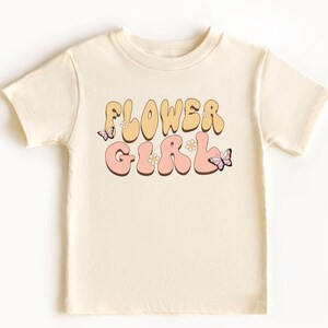 In My Flower Girl Era Shirt, Flower Girl Toddler Shirt, Wedding Party Kids Shirt, Bridal Party Shirt for Kids, Wedding Souvenir Gift