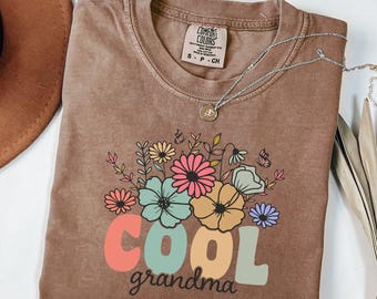 In My Grandma Era Shirt Comfort Colors®, New Grandma Gift, Nana sweatshirt, Pregnancy Announcement, Mimi Shirt, Abuela Gift Idea, Granny Tee