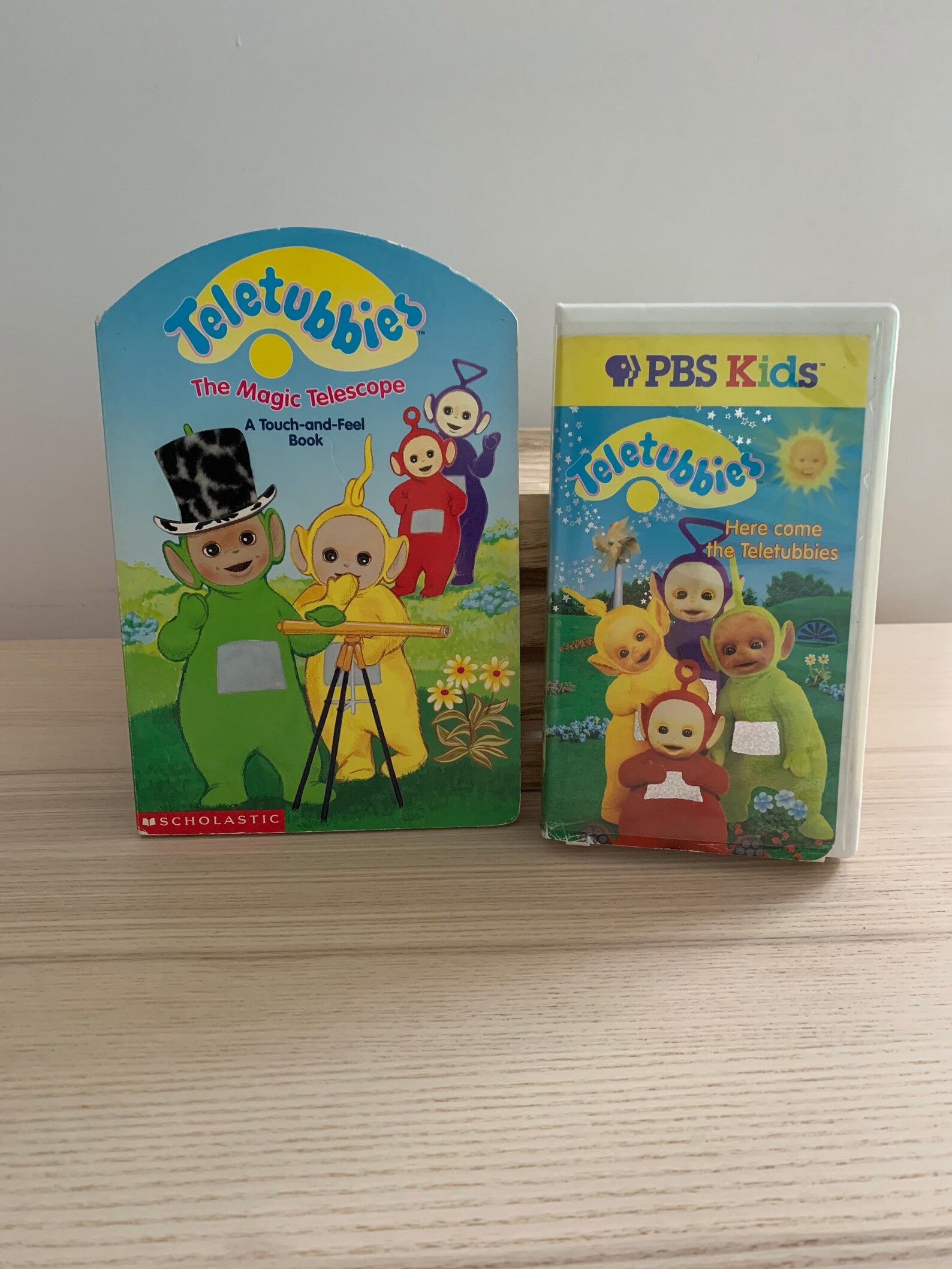 Vintage Teletubbies collection Book the magic telescope a Etsy