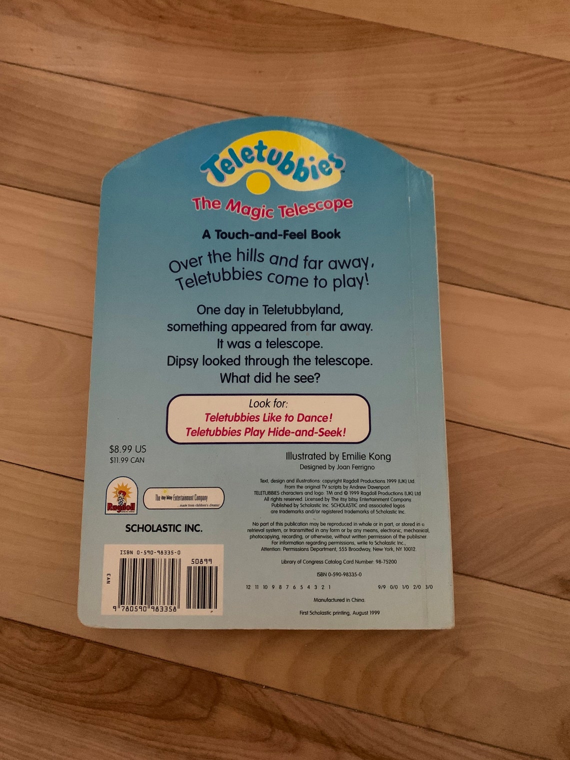 Vintage Teletubbies collection Book the magic telescope a Etsy