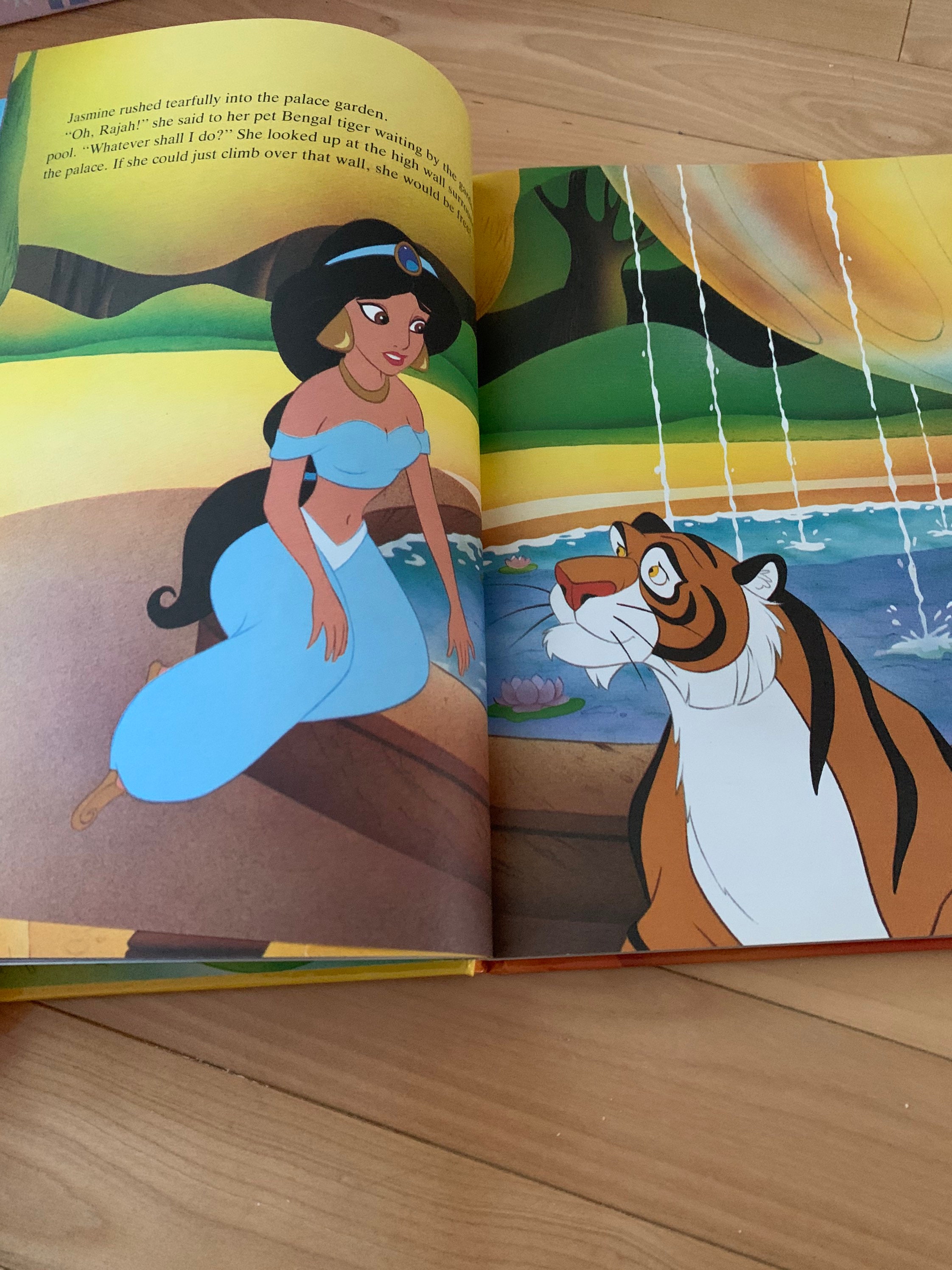 vintage-1992-disneys-aladdin-book-disney-classic-series-etsy