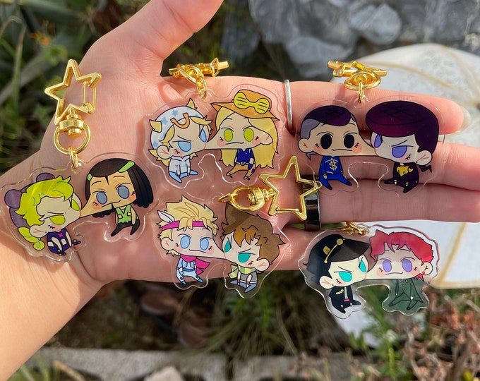 Jobro Keychains - 2 Inch Acrylic Charms - Etsy