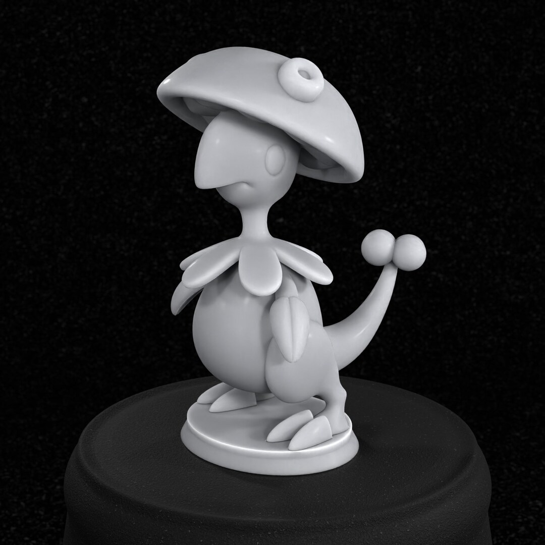 Breloom Inspired Figurine 40mm - Etsy