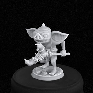 Bokoblin Inspired figurine 28mm (DragonBone Spear or Spiked Spear)