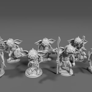 Bokoblin Inspired 7 figurine set