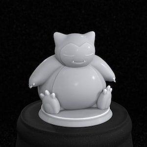 Snorlax Inspired Figurine 40mm