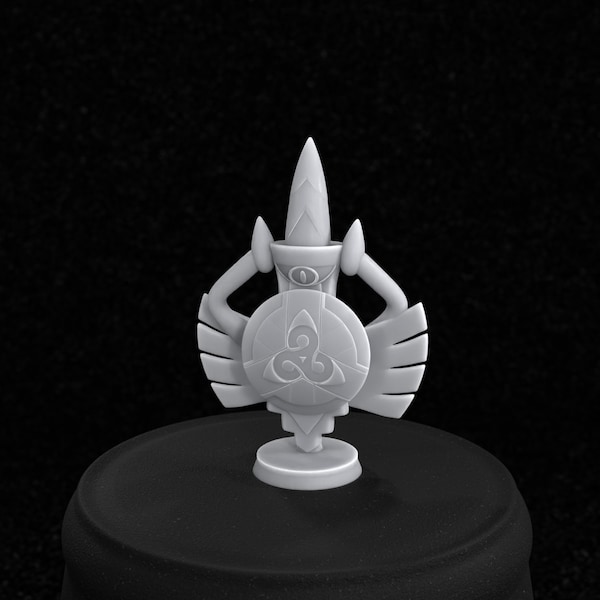 Aegislash Inspired Figurine 40mm