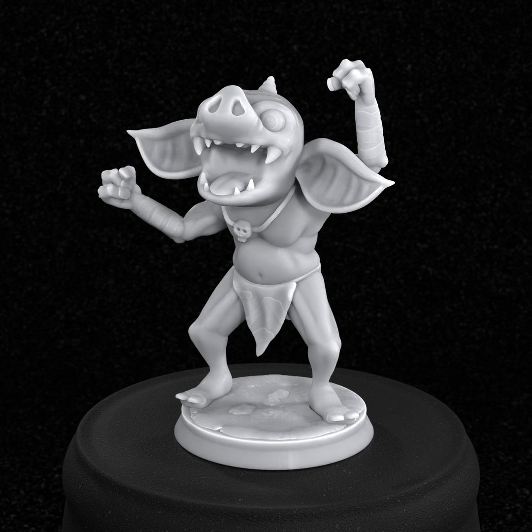 3D file Bokoblin Amiibo - Legend of Zelda: Breath of the Wild 👹・Model to  download and 3D print・Cults