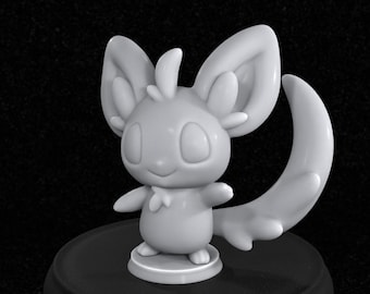 Minccino Inspired Figurine 30mm