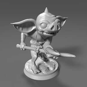Bokoblin Inspired Figurine Spike Spear 30mm