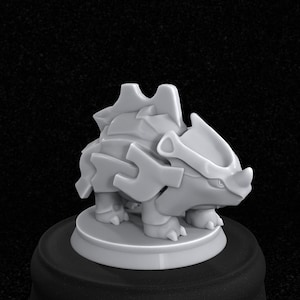 Figura inspirada en Rhyhorn de 35 mm