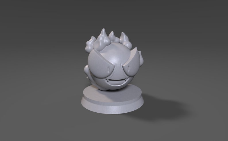 Gastly figurine 35mm