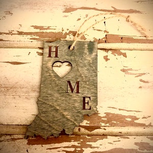 State Ornament/Gift Tag - Home state