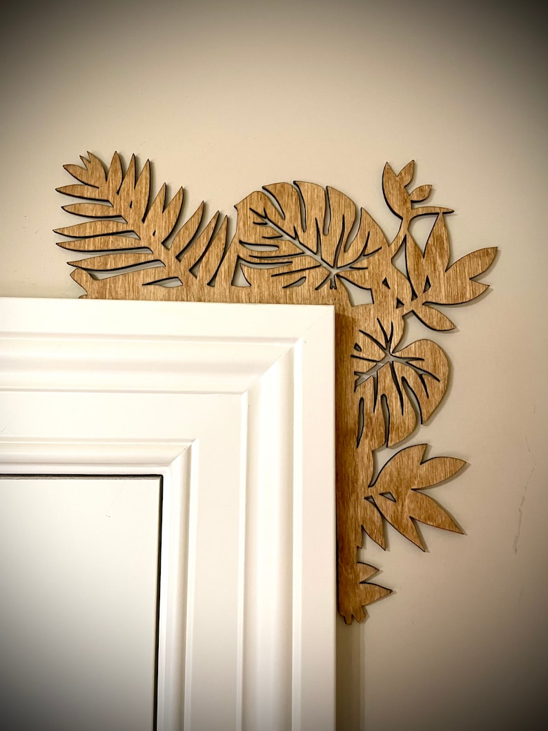 Floral Window and Door Corner Accent / Trim Corner Decoration Etsy