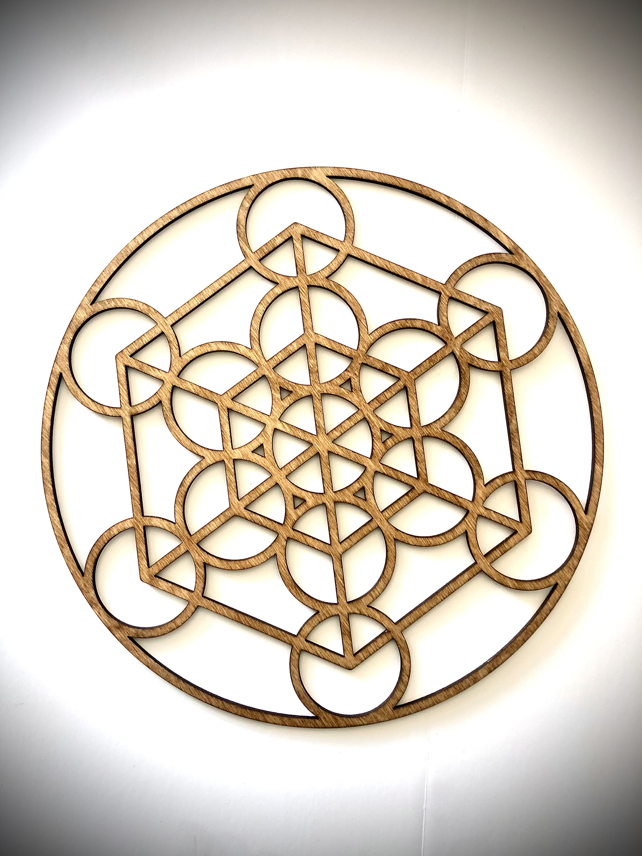 Sacred Geometry / Flower of Life Mandala Wood Wall Art 4 - Etsy