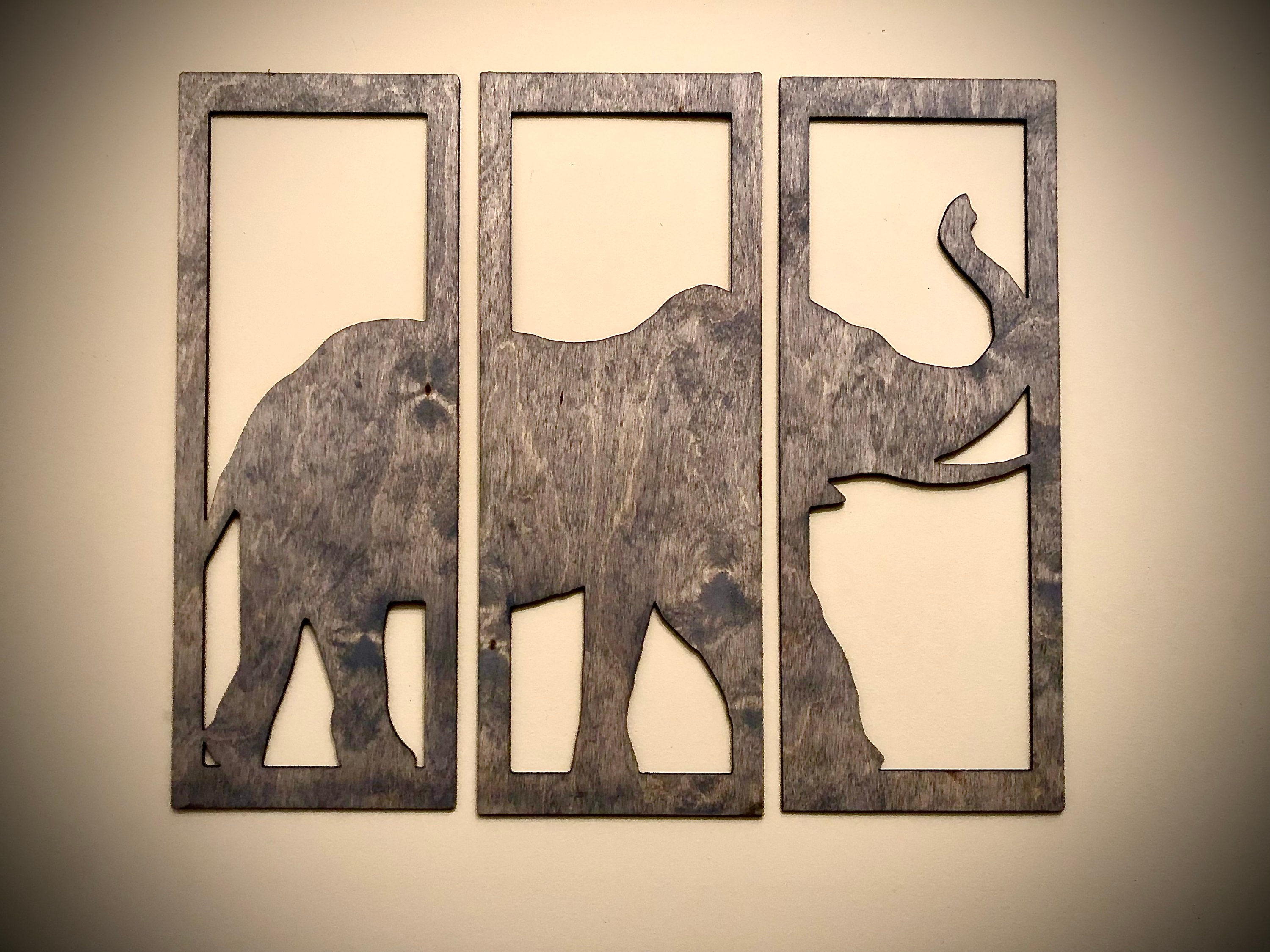 Animal Stencils for Painting - Elephant Stencils Used On Wall, Wood,  Canvas, Fabrics, Metal, Furniture, Picture Frame and Paper - Idea for DIY  Painting Art Projects and Gift Giving (Elephant Stencil) 