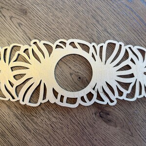 Ornate rectangle wood drawer knob or pull accent available in multiple finishes.  2 pieces. Set AL