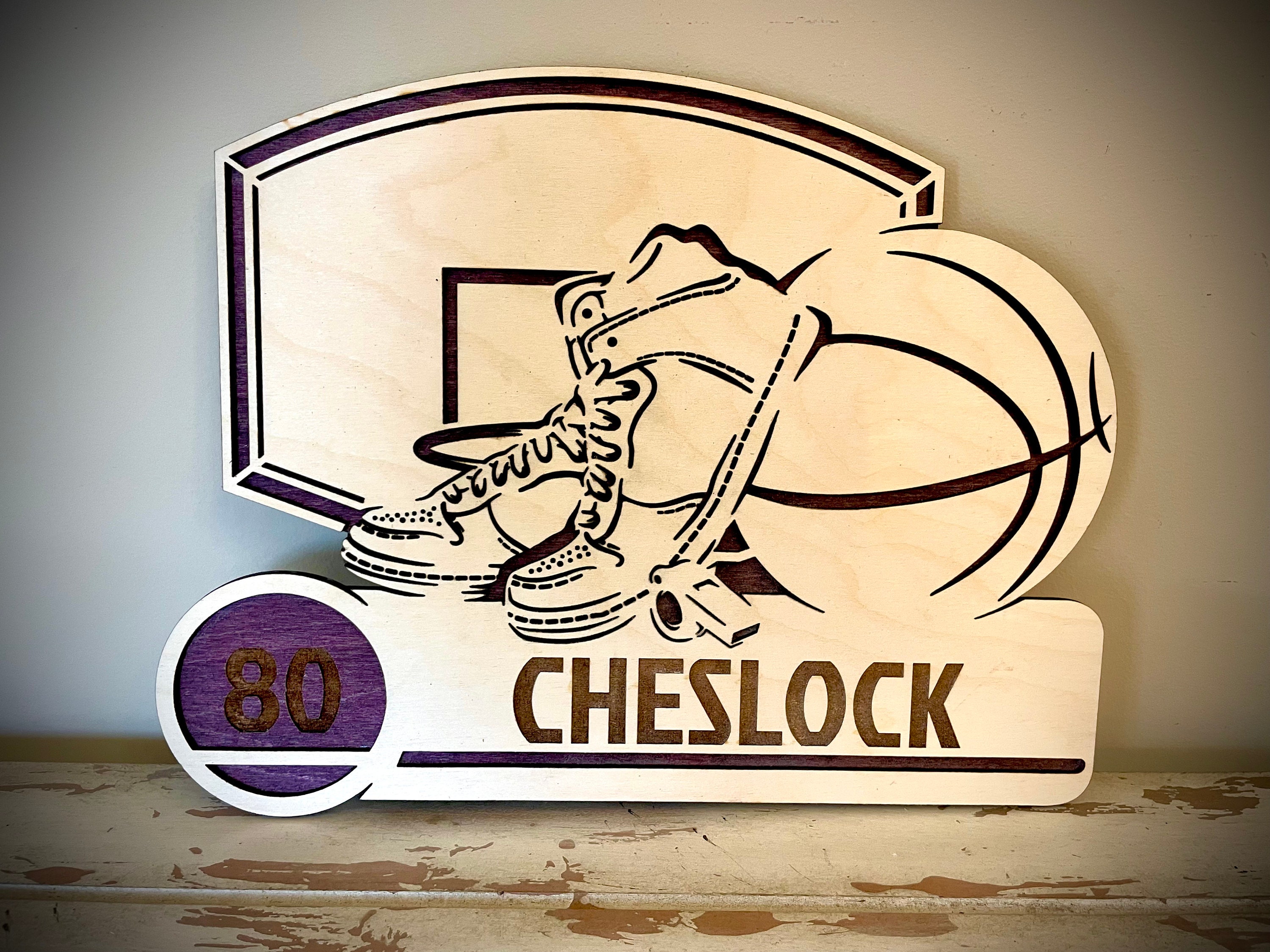 Personalized Custom Basketball Sign / Plaque With Player Name and ...