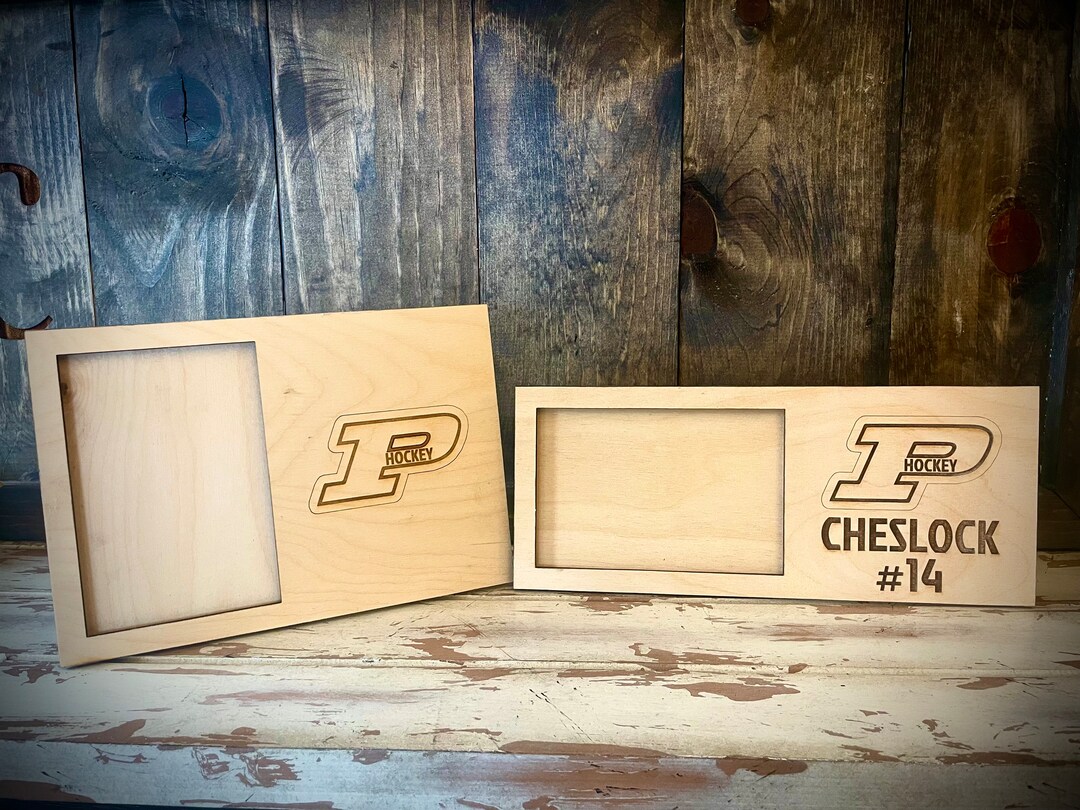 Purdue Hockey 4x6 Photo Frame Available in Portrait or Landscape - Etsy