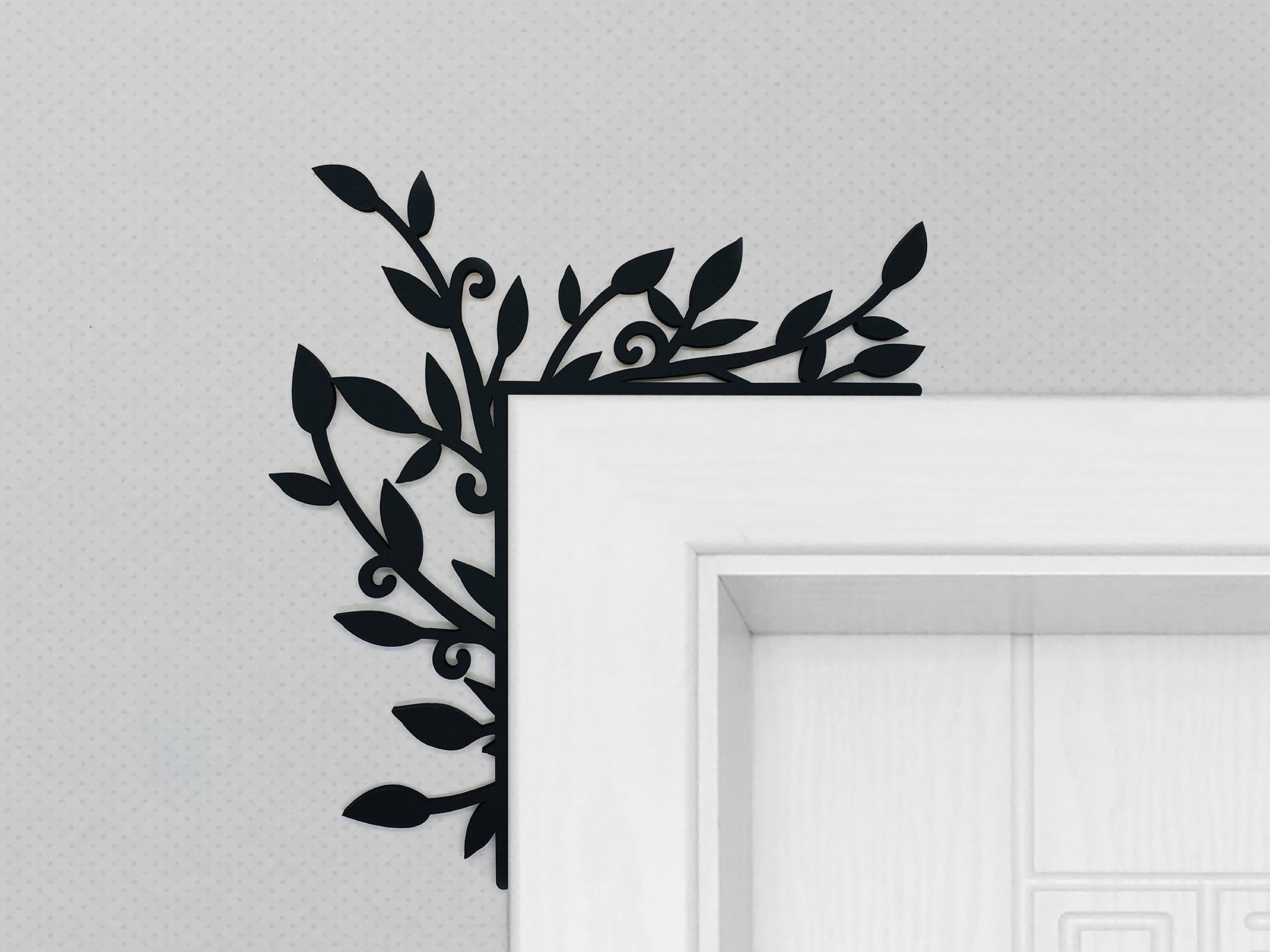 Floral Window and Door Corner Accent / Trim Corner Decoration Etsy