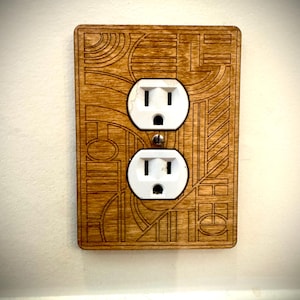 Art Deco Light Switch, Outlet, and Decora Covers in Multiple ...
