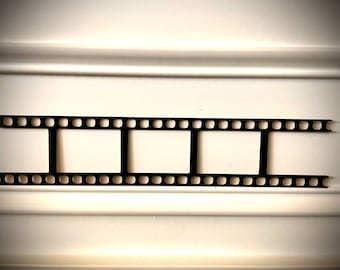 Movie film cinema molding accent / border deco / header available in multiple sizes and finishes finishes set G