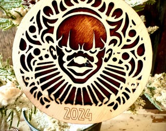 Vintage 1950s Sierra Vista Ceramic Clown Cookie Jar California