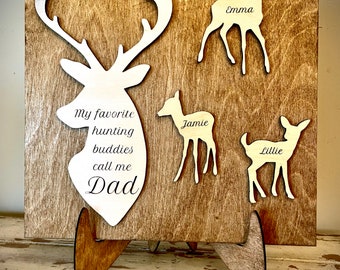 Hunting Plaque w/Quote Ornament 