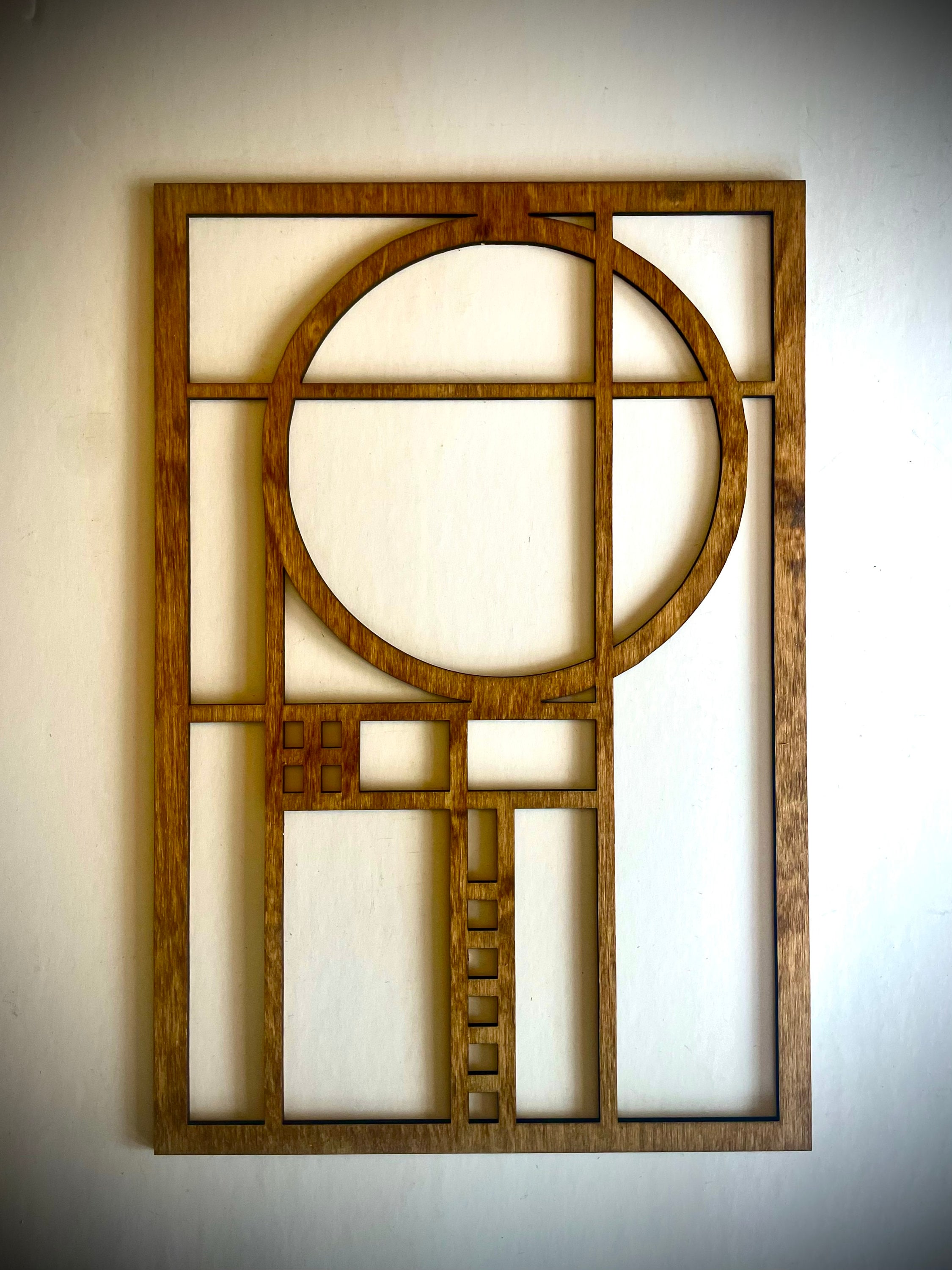 Boho Modern Frank Lloyd Wright-inspired Art Deco Geometry