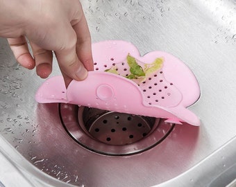 Pink Rubber Sink Stopper, Drain Stopper Bath Tub Stopper,Kitchen