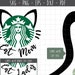 Download Cat Mom Starbucks Cup SVG FileCat Mom Whiskers and Tail ...
