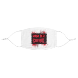 Miami Heat Goons Face Mask, Miami Heat Fabric Face Mask