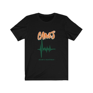 Miami Hurricanes Shirt, Canes Football Shirt, Canes Heartbeat of the City Shirt