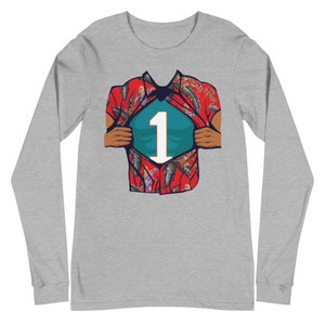 Tua Tagovailoa Long Sleeve Shirt, Custom Miami Dolphins Super Shirt, Tua Man &quot;It&#39;s ME&quot; Long Sleeve Tee