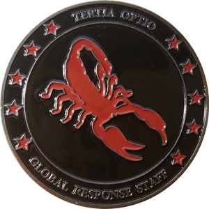 Central Intelligence Agency, Tertia Optio &quot;Third option&quot; Commemorative Challenge Coin (51)