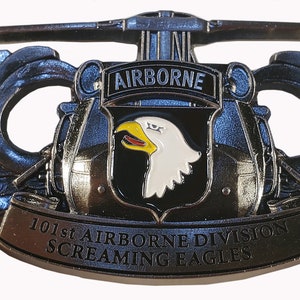 US Army 101st Airborne "Rendezvous With Destiny" Commemorative Challenge coin 136