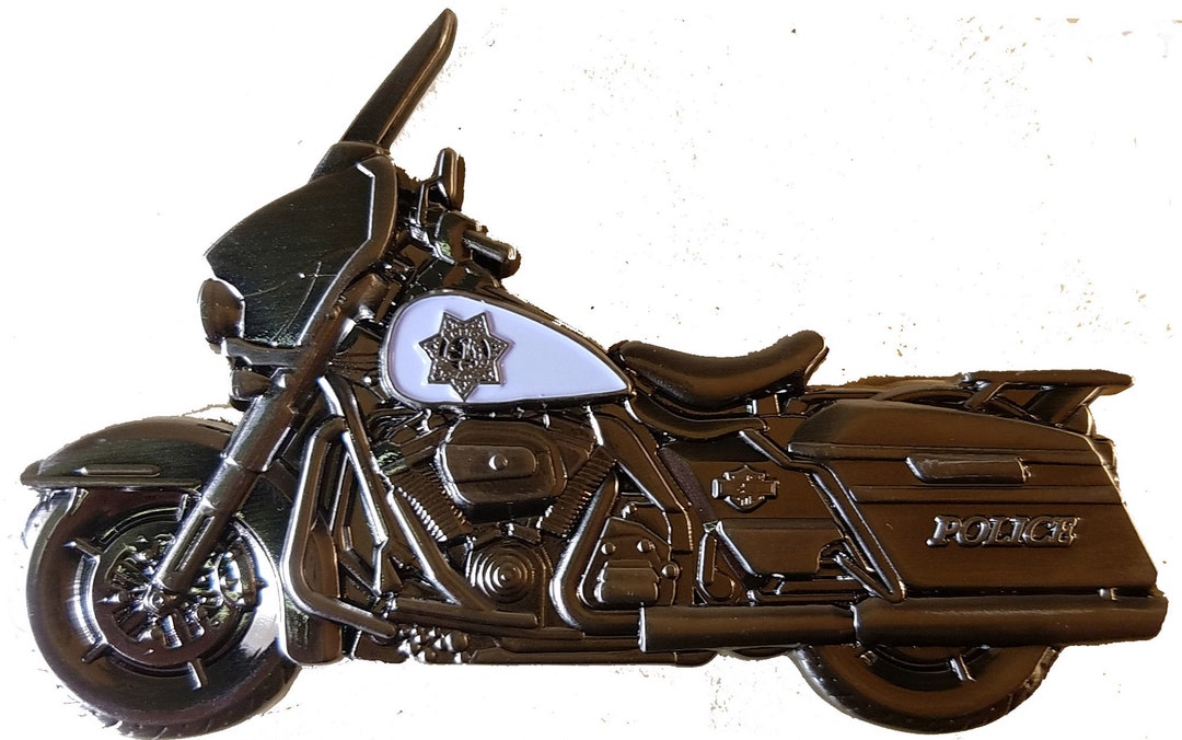 California Highway Patrol chips Motorcycle Challenge Coin 2 48 Etsy