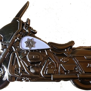 California Highway Patrol &quot;CHiPs&quot; Motorcycle Challenge Coin 2&quot; 48