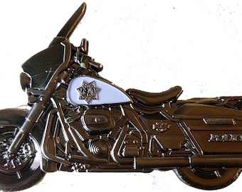 California Highway Patrol "CHiPs" Motorcycle Challenge Coin 2" 48