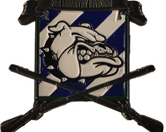 US Army 3rd Infantry Division Rock of the Marne Commemorative Challenge Coin 166